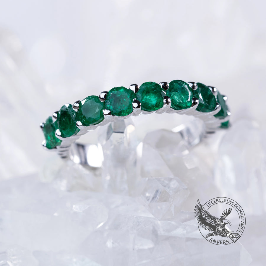 Bague Émeraude - Émilia