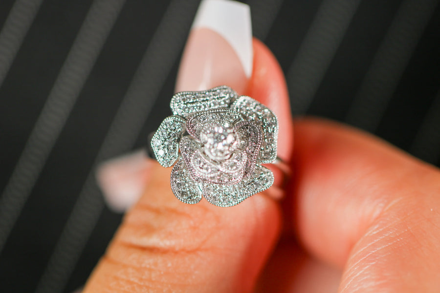 Bague Diamant - Chic et Glamour