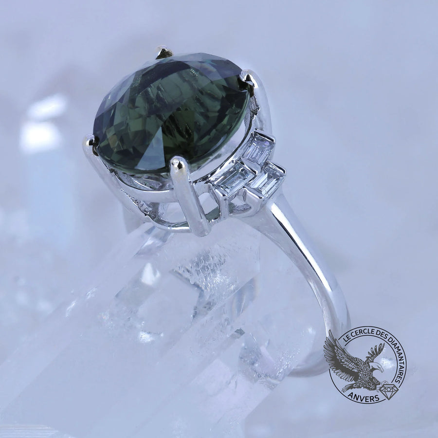  Bague Tourmaline - Midnight Ocean
