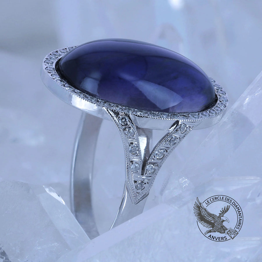 Bague Tanzanite - Crépuscule
