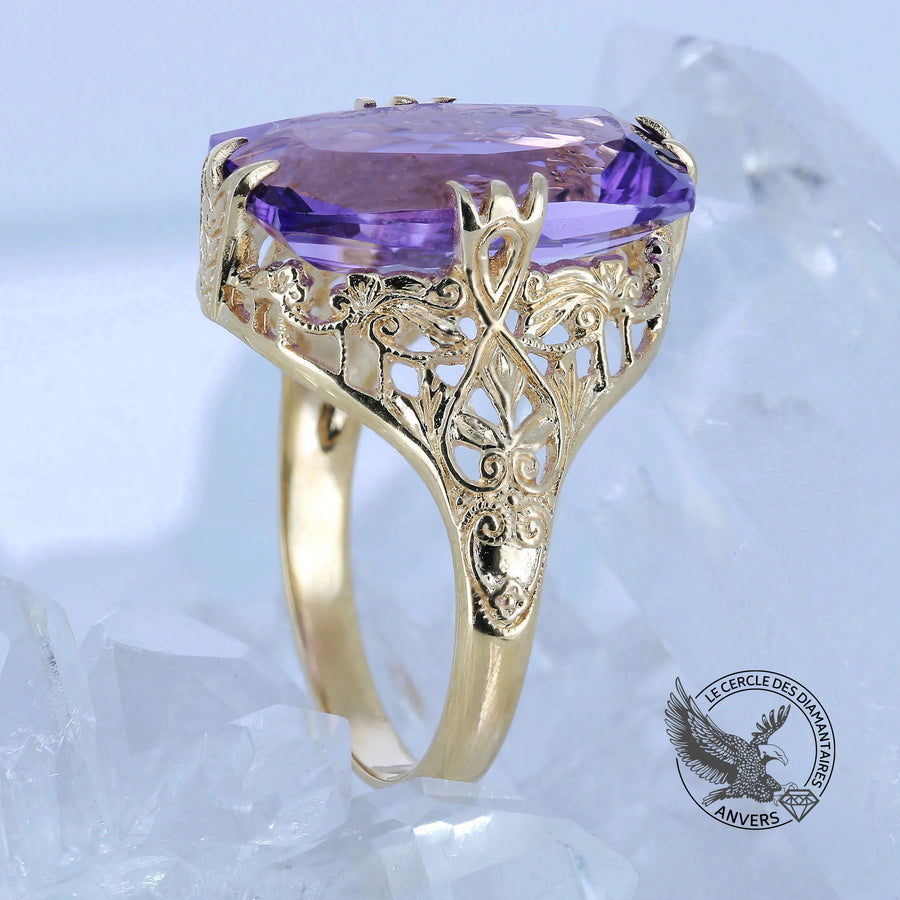 Bague Améthyste - Roxane