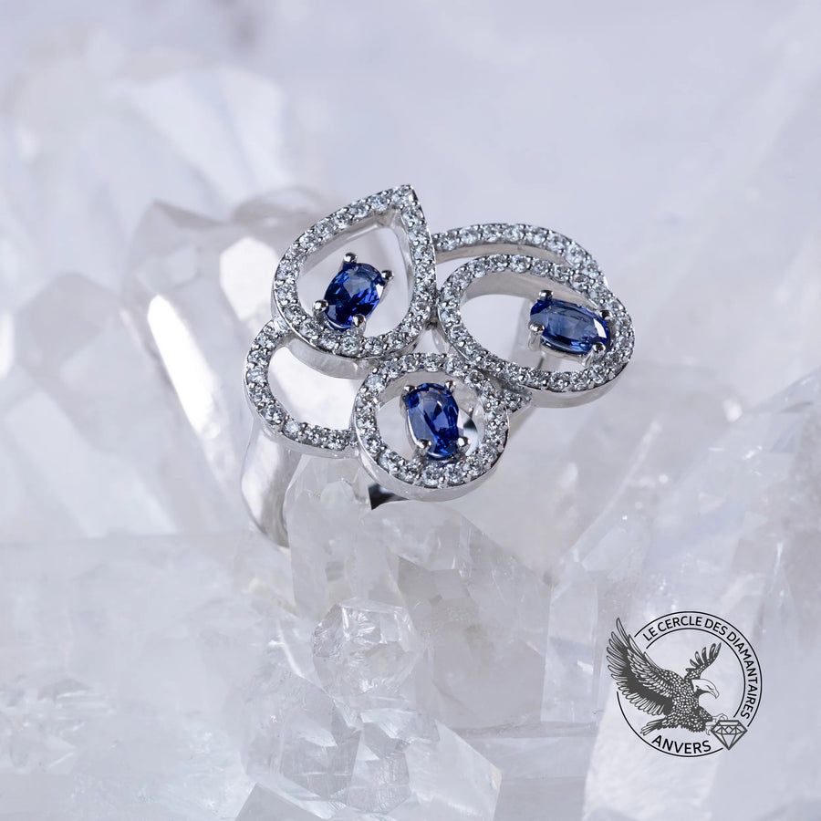 Bague Saphir - Aqua Viva