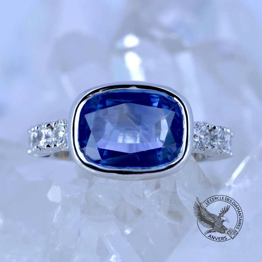 Bague saphire bleu - Saphira 
