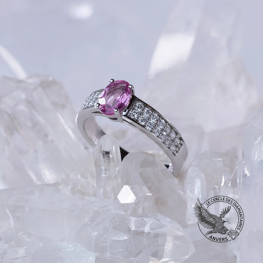 Bague Saphir - Rose Celeste