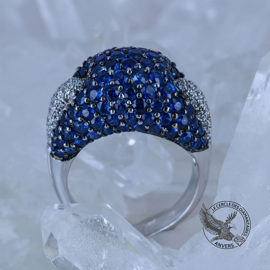 Bague Saphir - Ourson