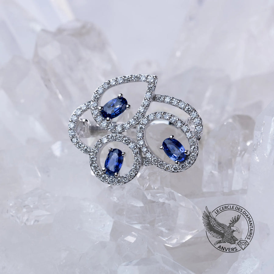 Bague Saphir - Aqua Viva