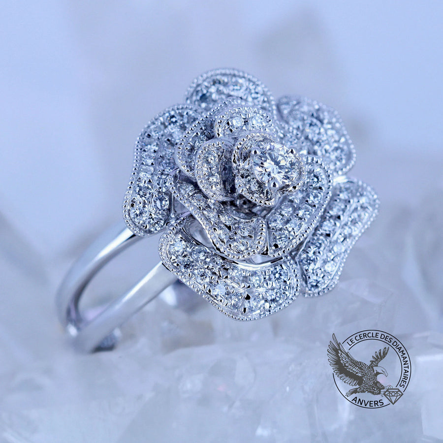 Bague Diamant - Chic et Glamour