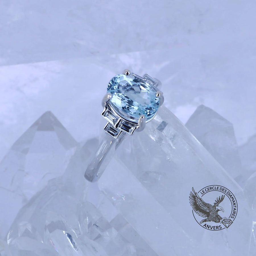 Bague Aigue-Marine - Angèle