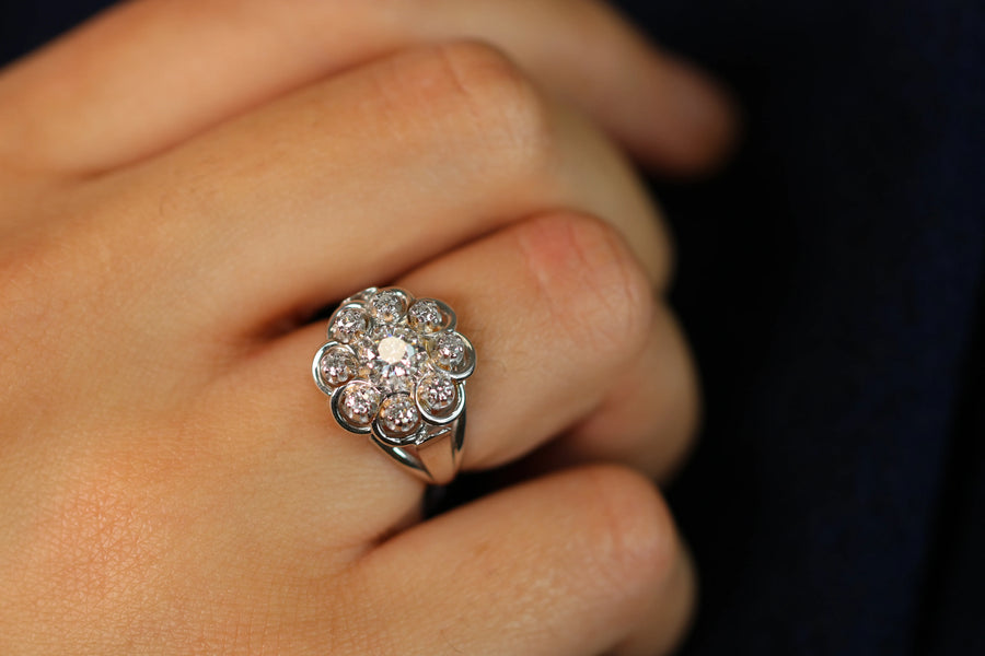 Bague diamant - Marjolaine