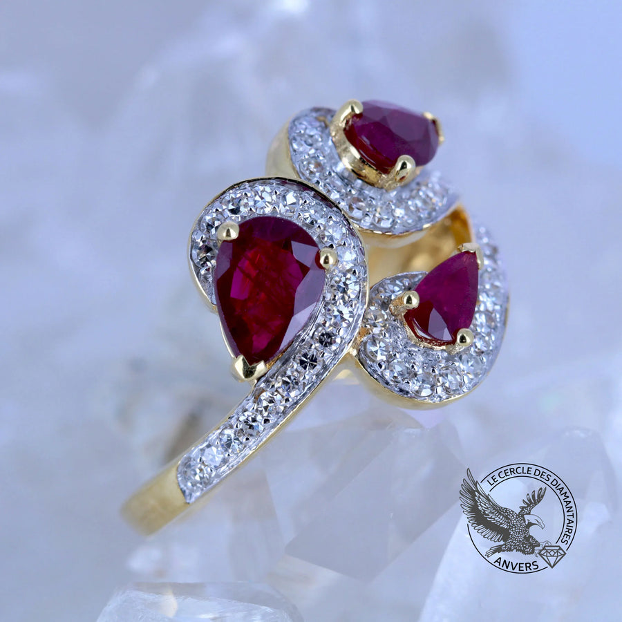 Bague Rubis - Maeva