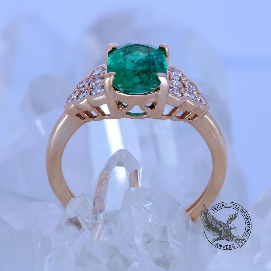 Bague Émeraude - Pascale