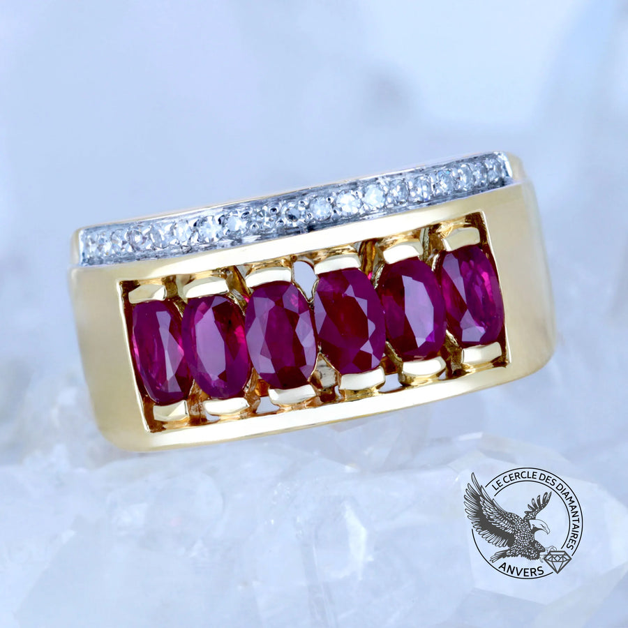 Bague Rubis - Candice