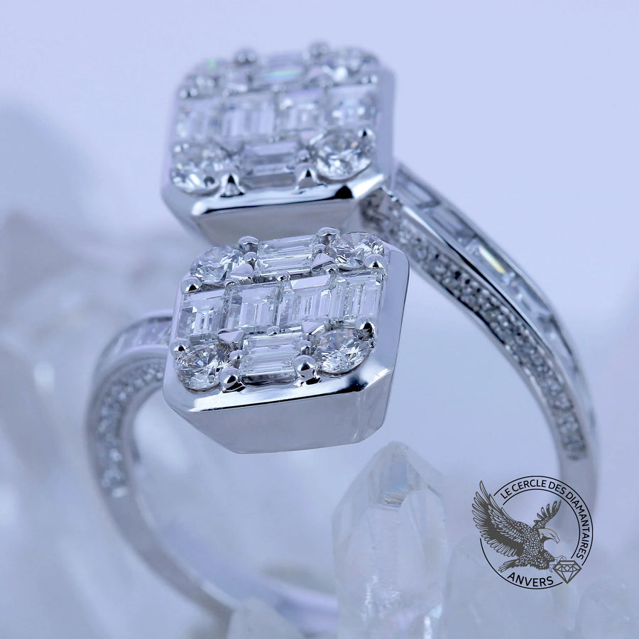 Bague Diamant - Polygone