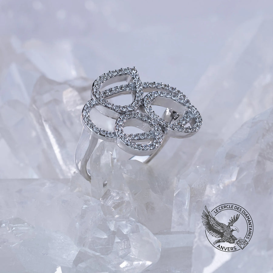 Bague Diamant - Halo 