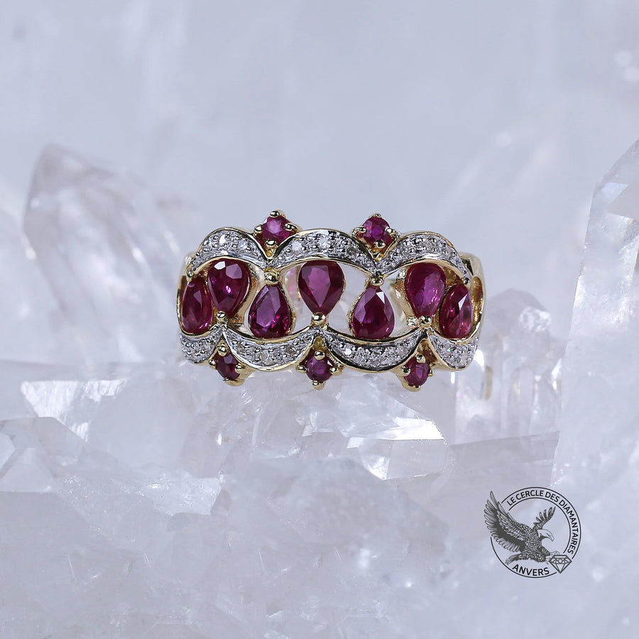 Bague Rubis - Olivia