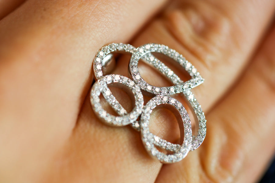 Bague Diamant - Halo 