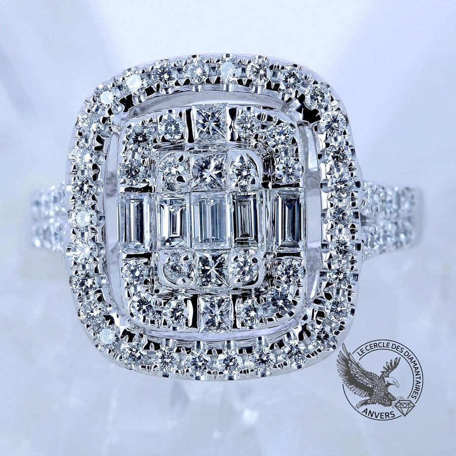 Bague diamant - Anéomie