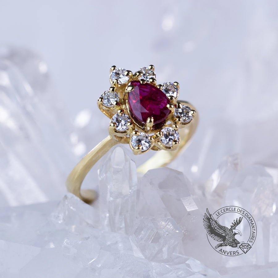Bague Rubis - Dania