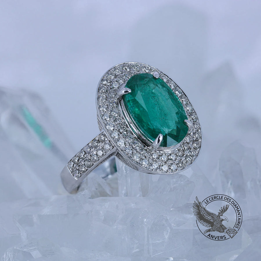 Bague émeraude - Lila