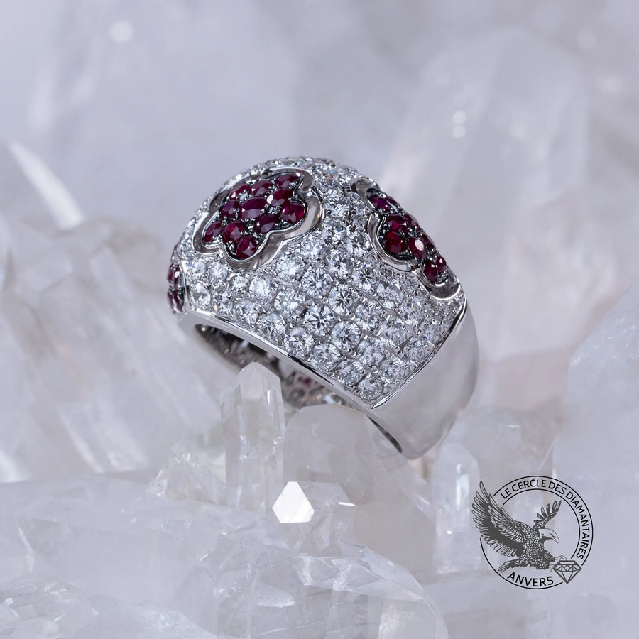 Bague Rubis - Red Star