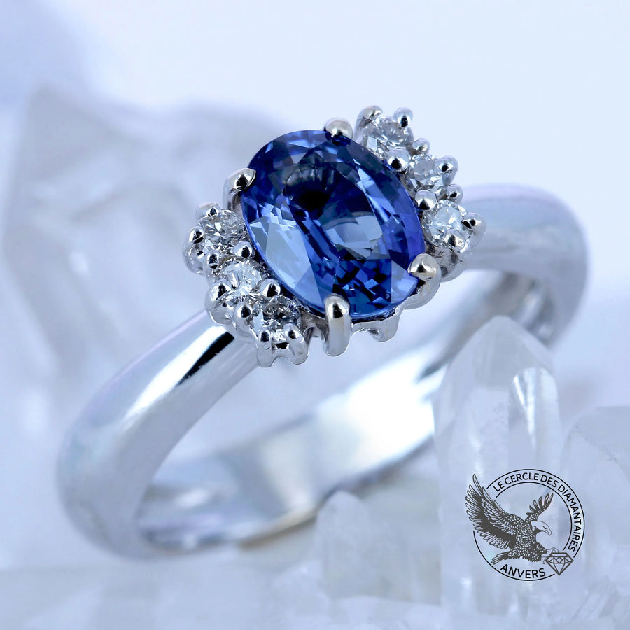 Bague Saphir - Mystère de la Nuit