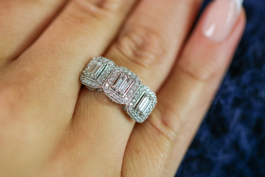 Bague Diamant - Triptique