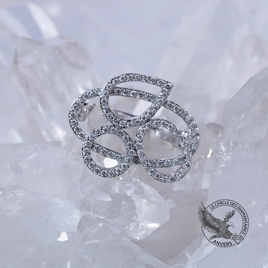 Bague Diamant - Halo 
