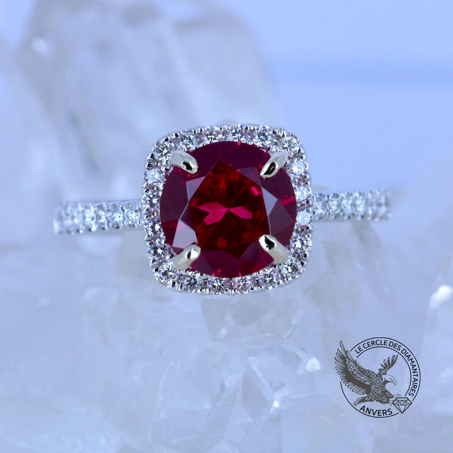 Bague Rubelite - Amandine