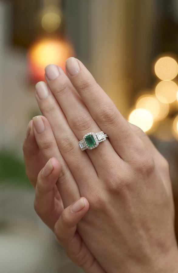 Bague Émeraude - Sidonie