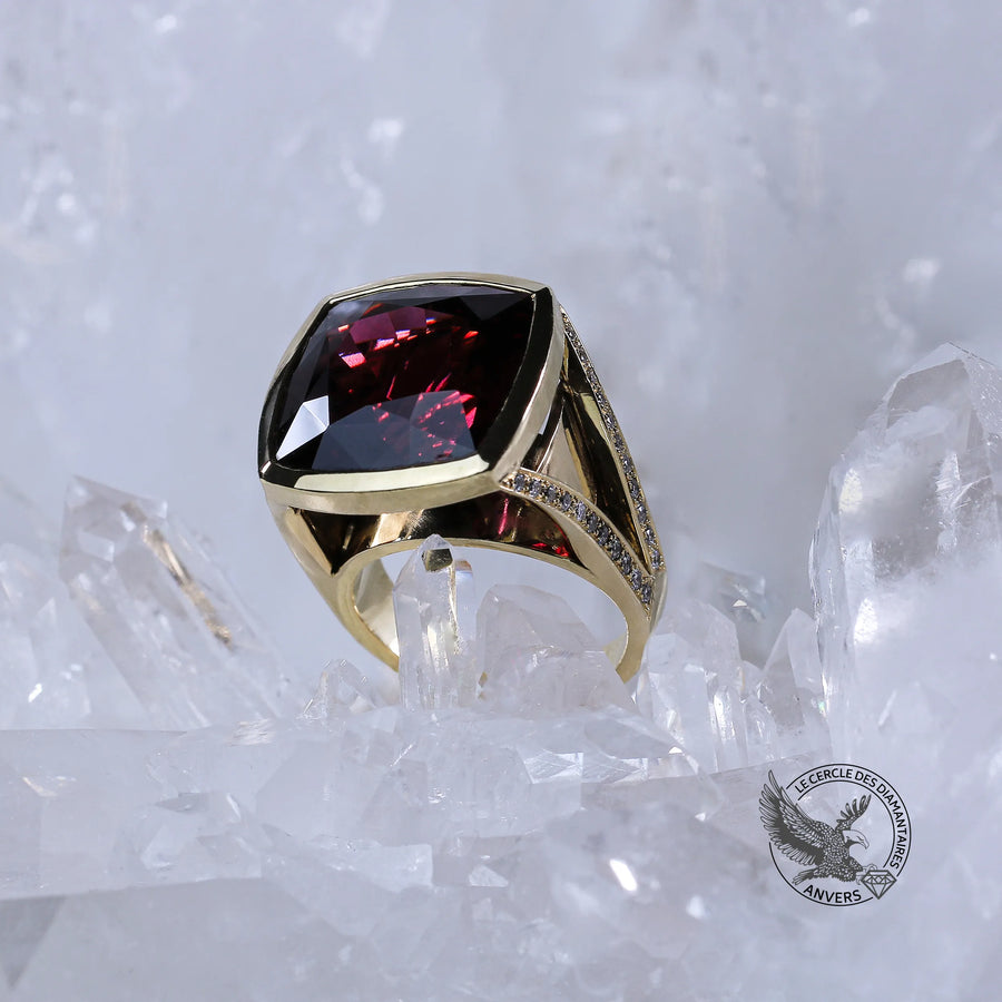 Bague Grenat - Monica