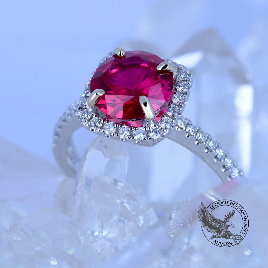 Bague Rubelite - Amandine
