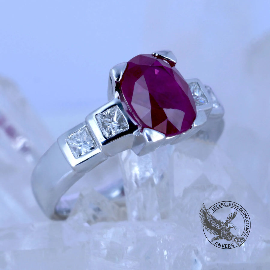 Bague Rubis - Lou