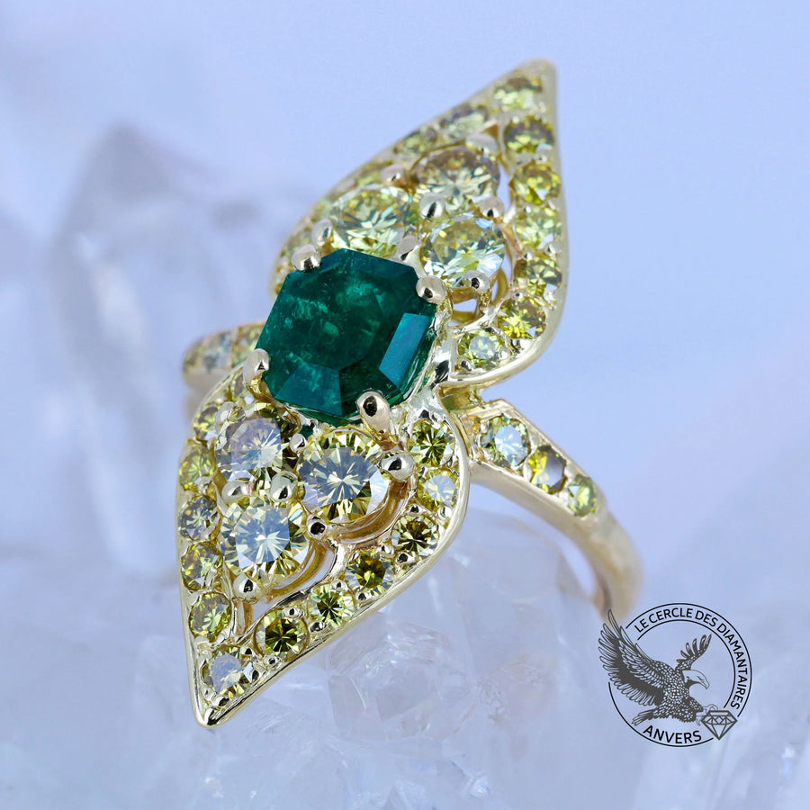 Bague Émeraude - Nelia