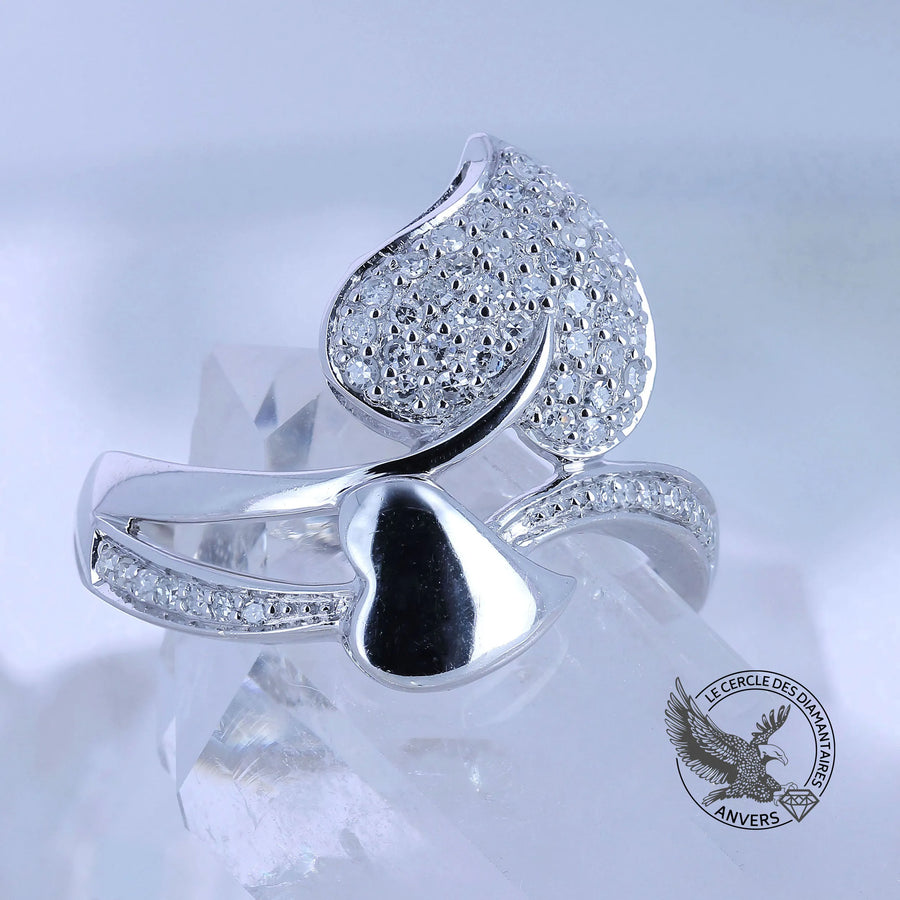 Bague diamant - Camélia