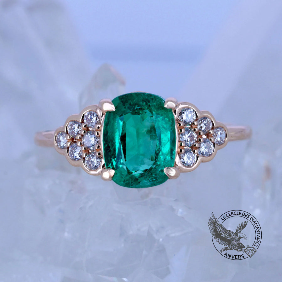 Bague Émeraude - Pascale