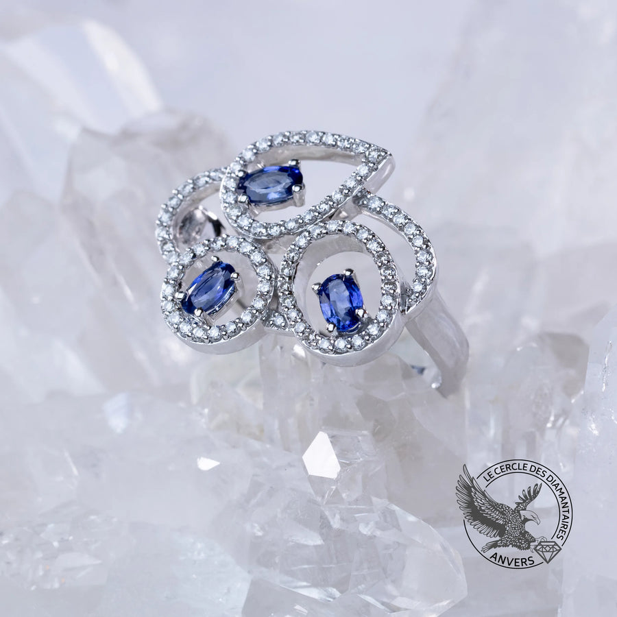 Bague Saphir - Aqua Viva
