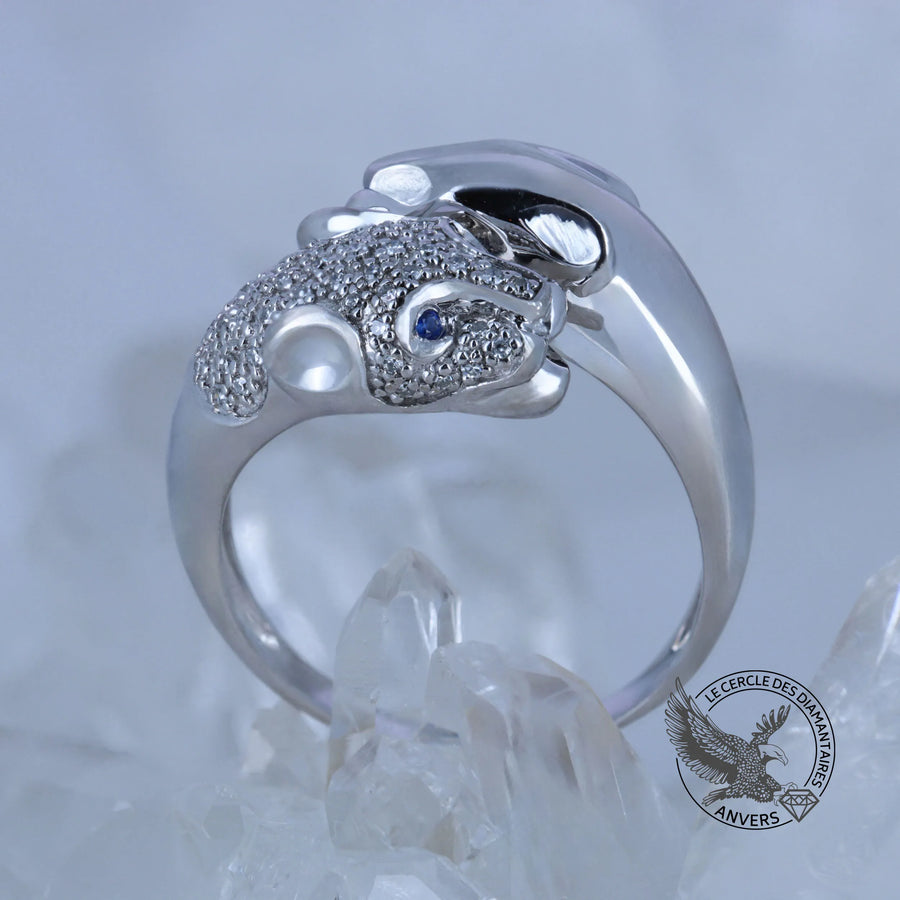 Bague Diamant - Deux Fauves