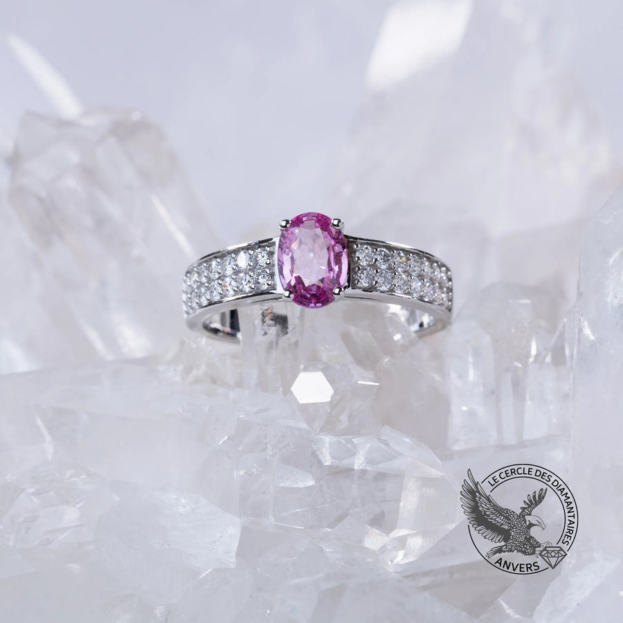 Bague Saphir - Rose Celeste