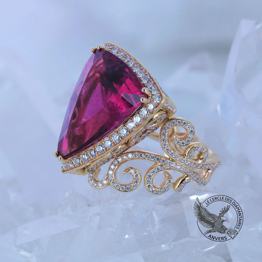 Bague Rubellite - Elya
