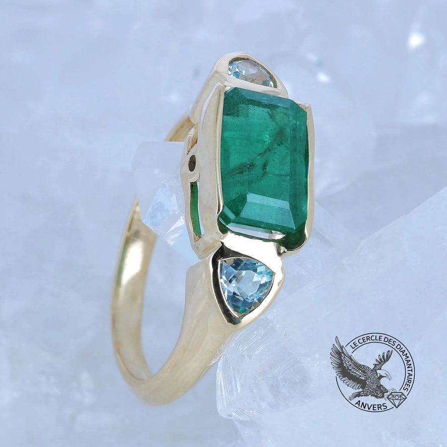 Bague émeraude - Clio