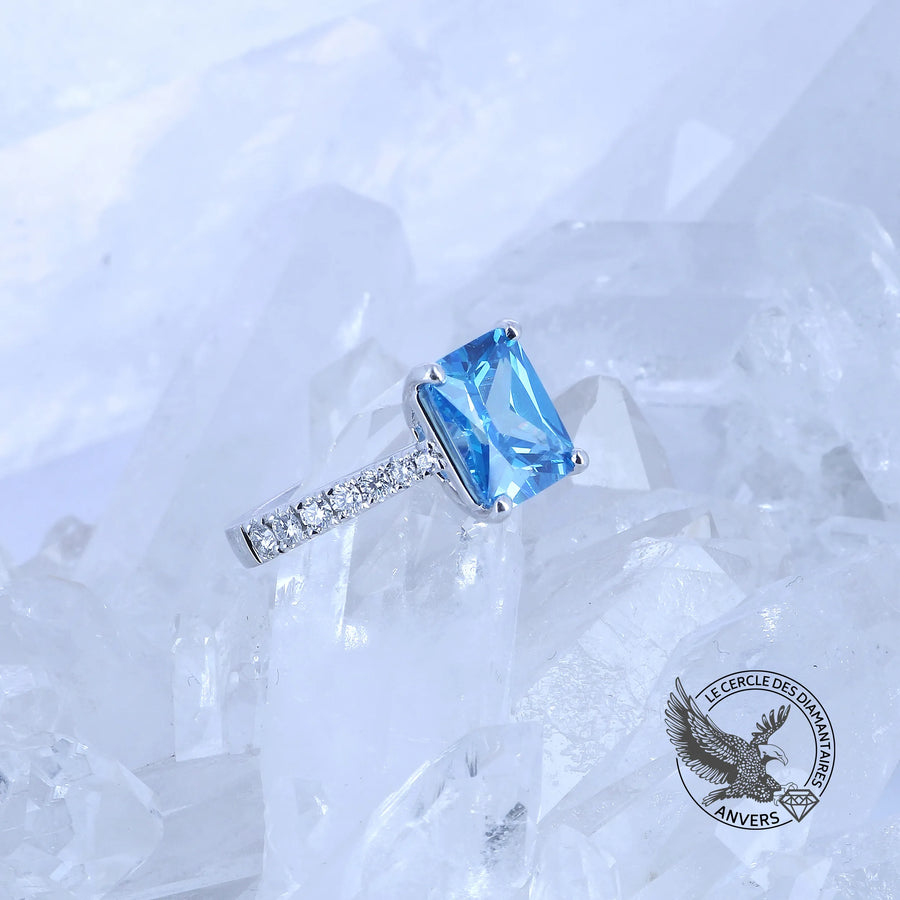 Bague Topaze - Azur Royal