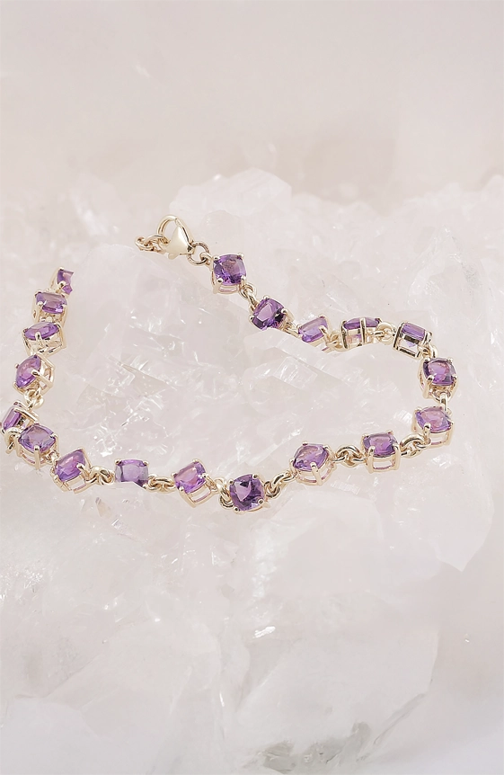 Bracelet Améthyste - Béatrice
